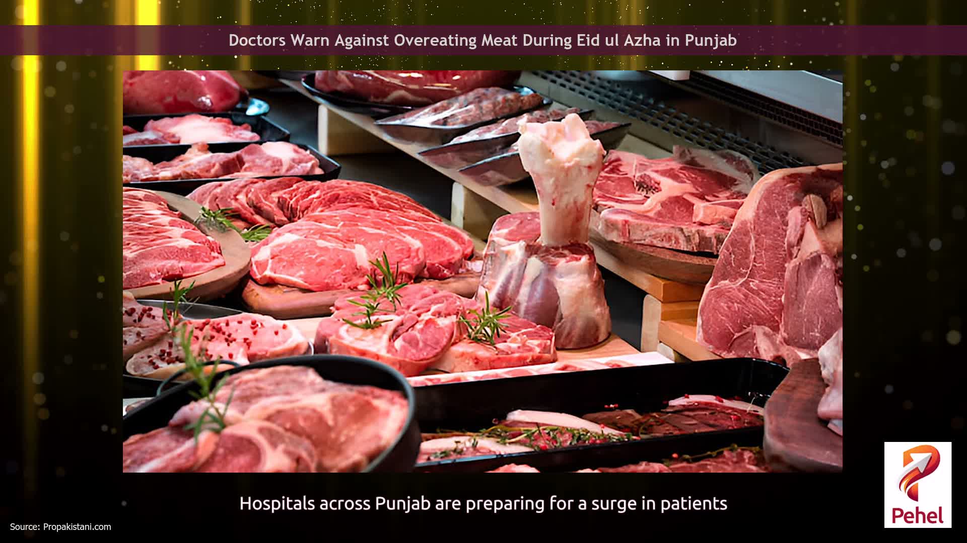 Doctors Warn Against Overeating Meat During Eid ul Azha in Punjab