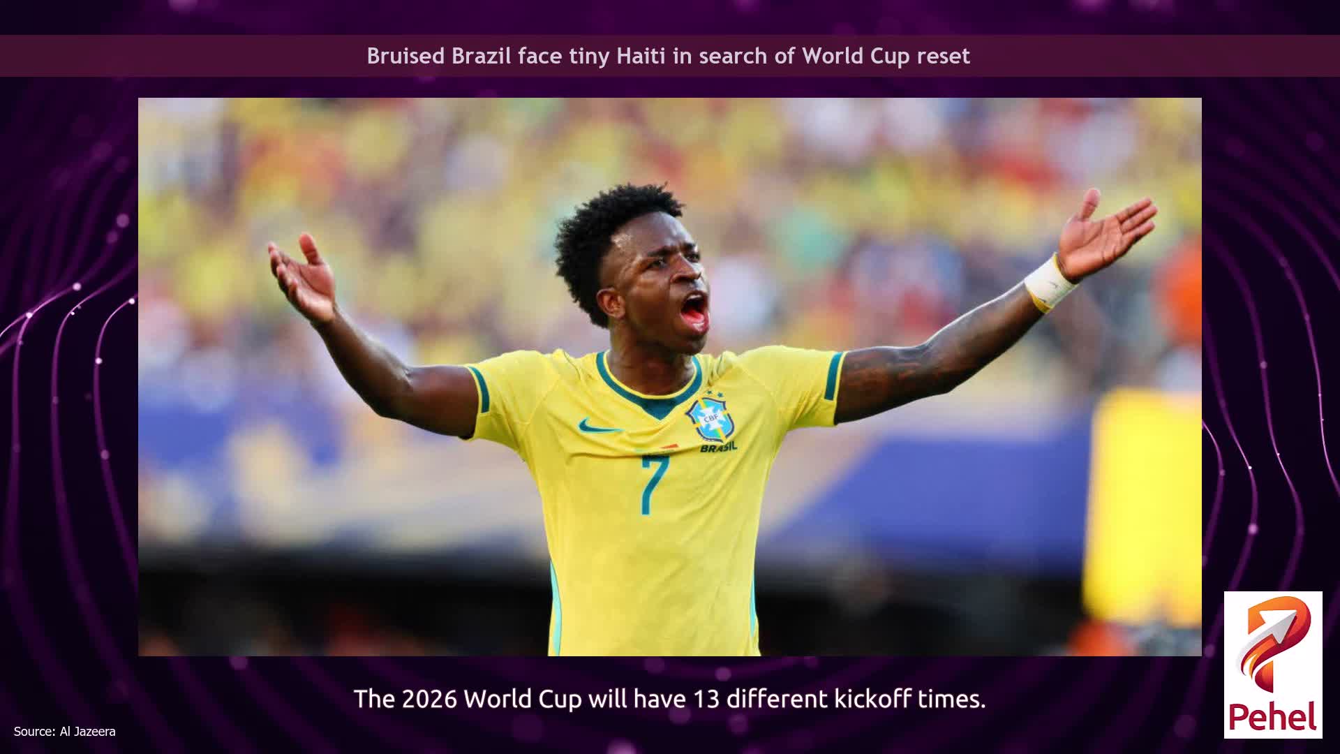 Bruised Brazil face tiny Haiti in search of World Cup reset