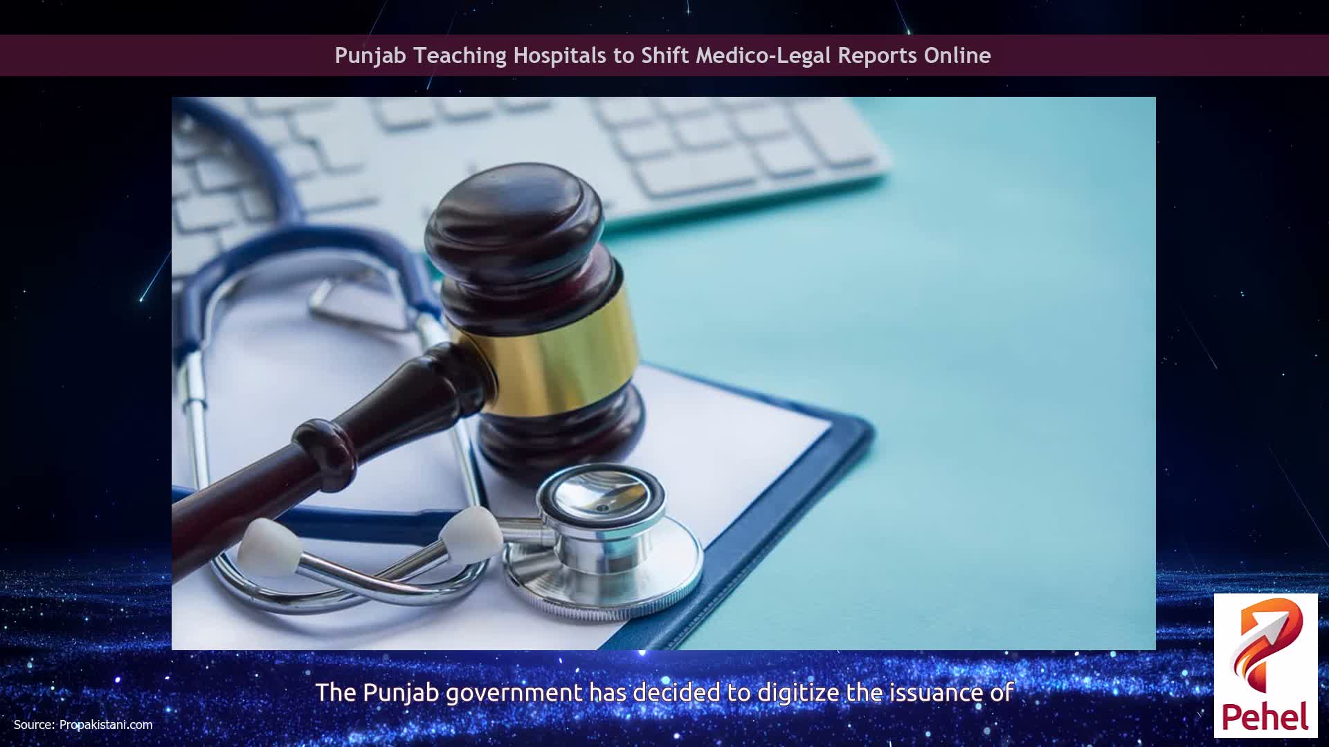 Punjab Teaching Hospitals to Shift Medico-Legal Reports Online