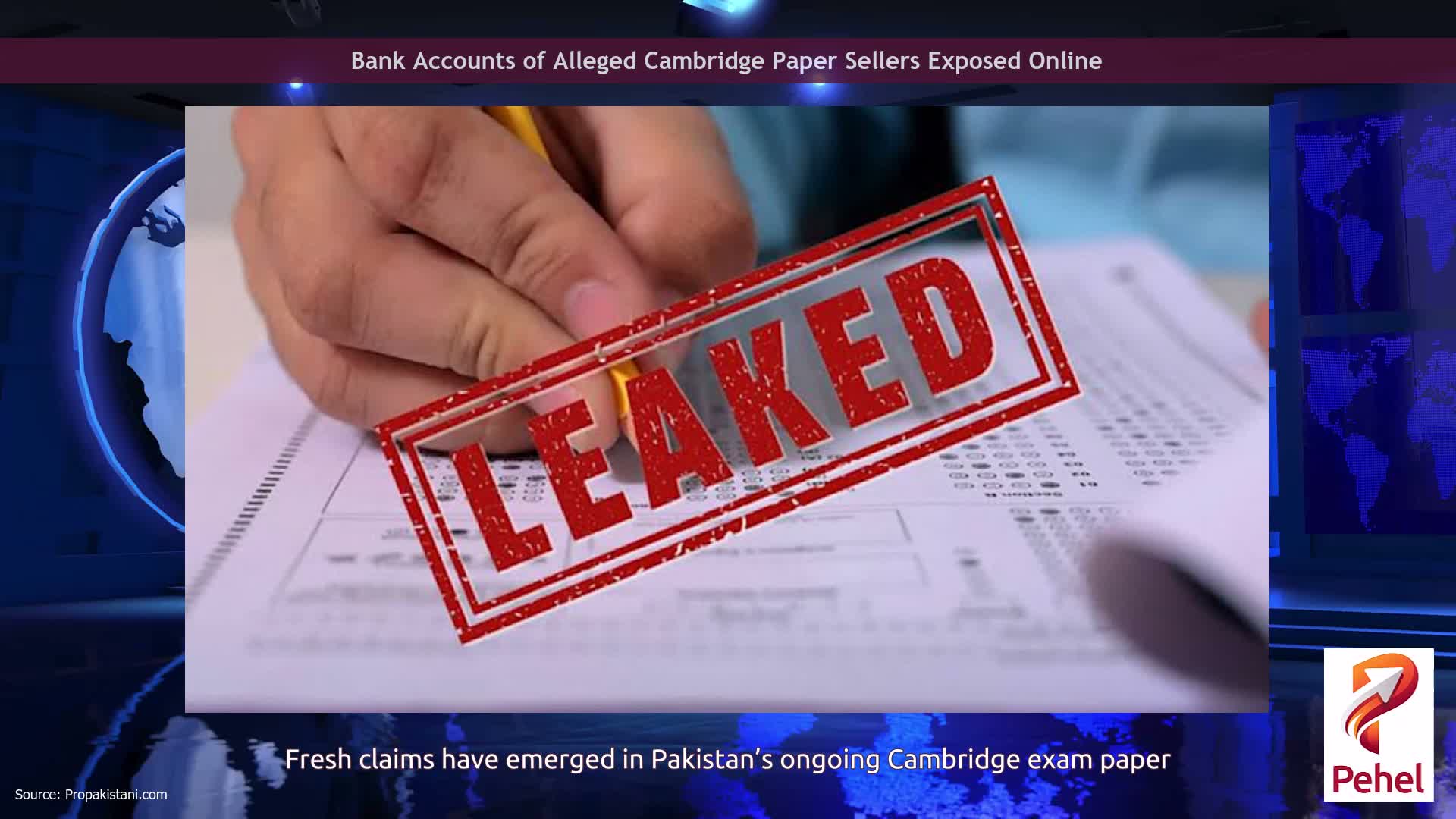 Bank Accounts of Alleged Cambridge Paper Sellers Exposed Online
