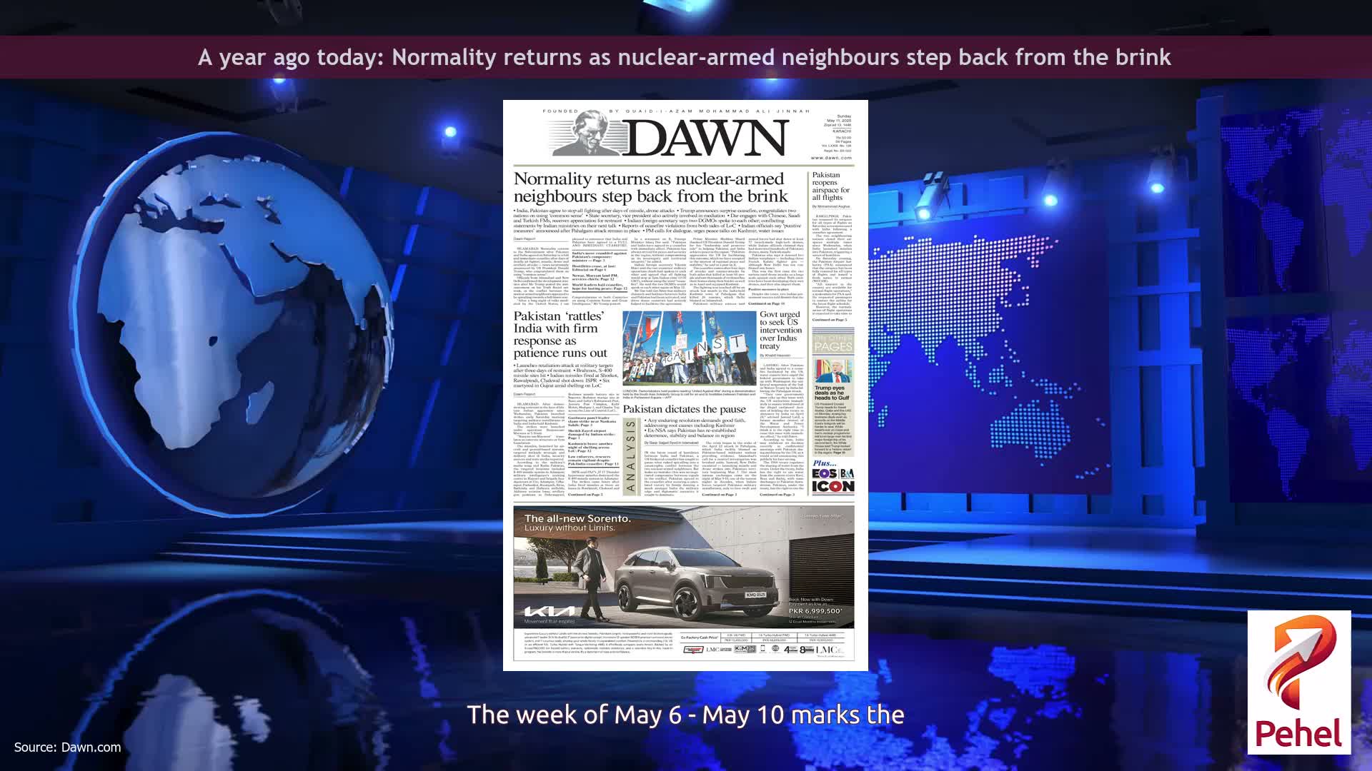 A year ago today: Normality returns as nuclear-armed neighbours step back from the brink