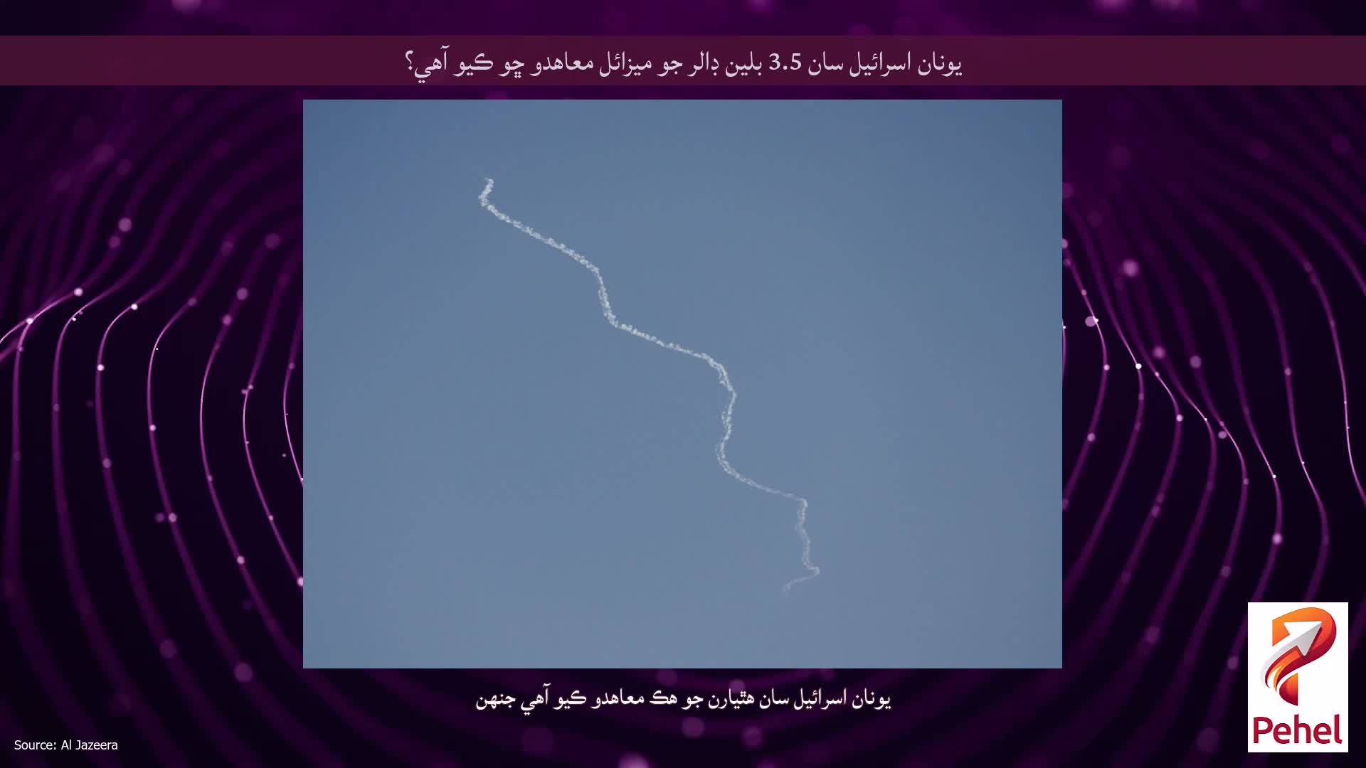 يونان اسرائيل سان 3.5 بلين ڊالر جو ميزائل معاهدو ڇو ڪيو آهي؟