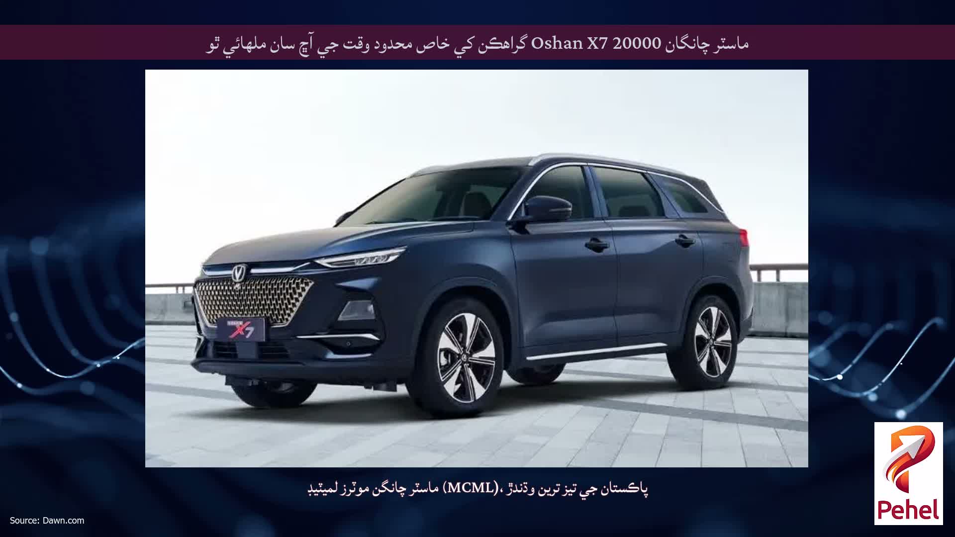 ماسٽر چانگان 20000 Oshan X7 گراهڪن کي خاص محدود وقت جي آڇ سان ملهائي ٿو