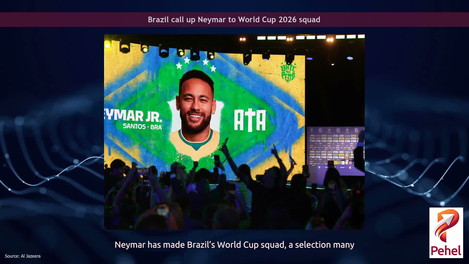 Brazil call up Neymar to World Cup 2026 squad