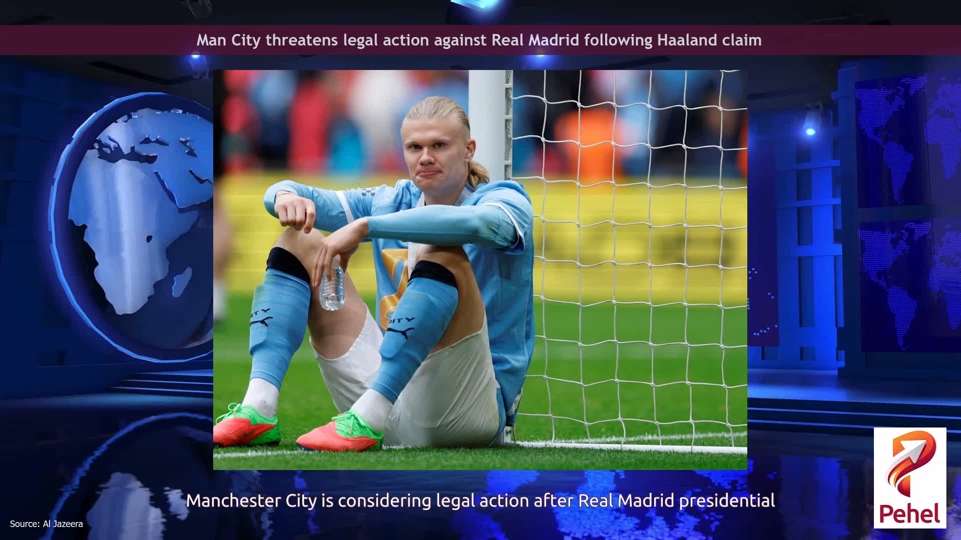 Man City threatens legal action against Real Madrid following Haaland claim
