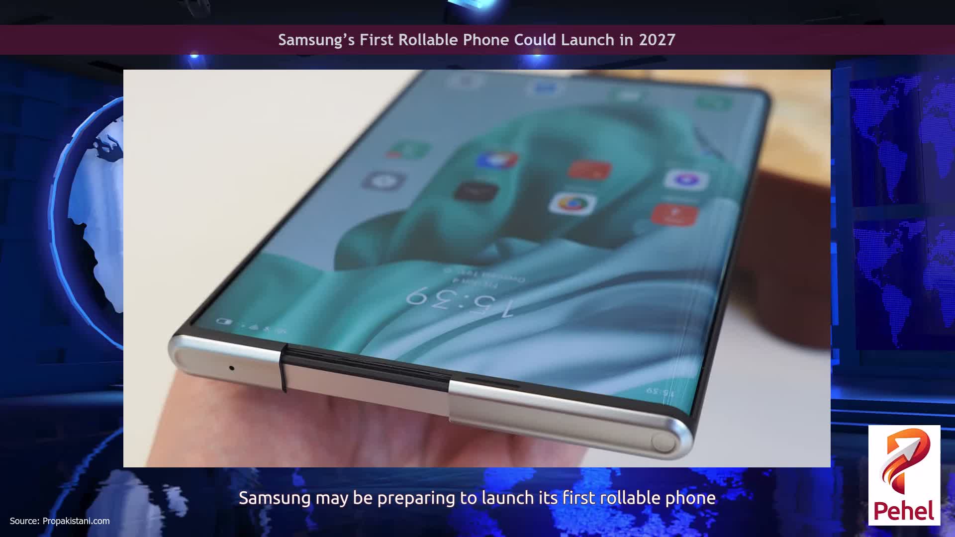 Samsung’s First Rollable Phone Could Launch in 2027