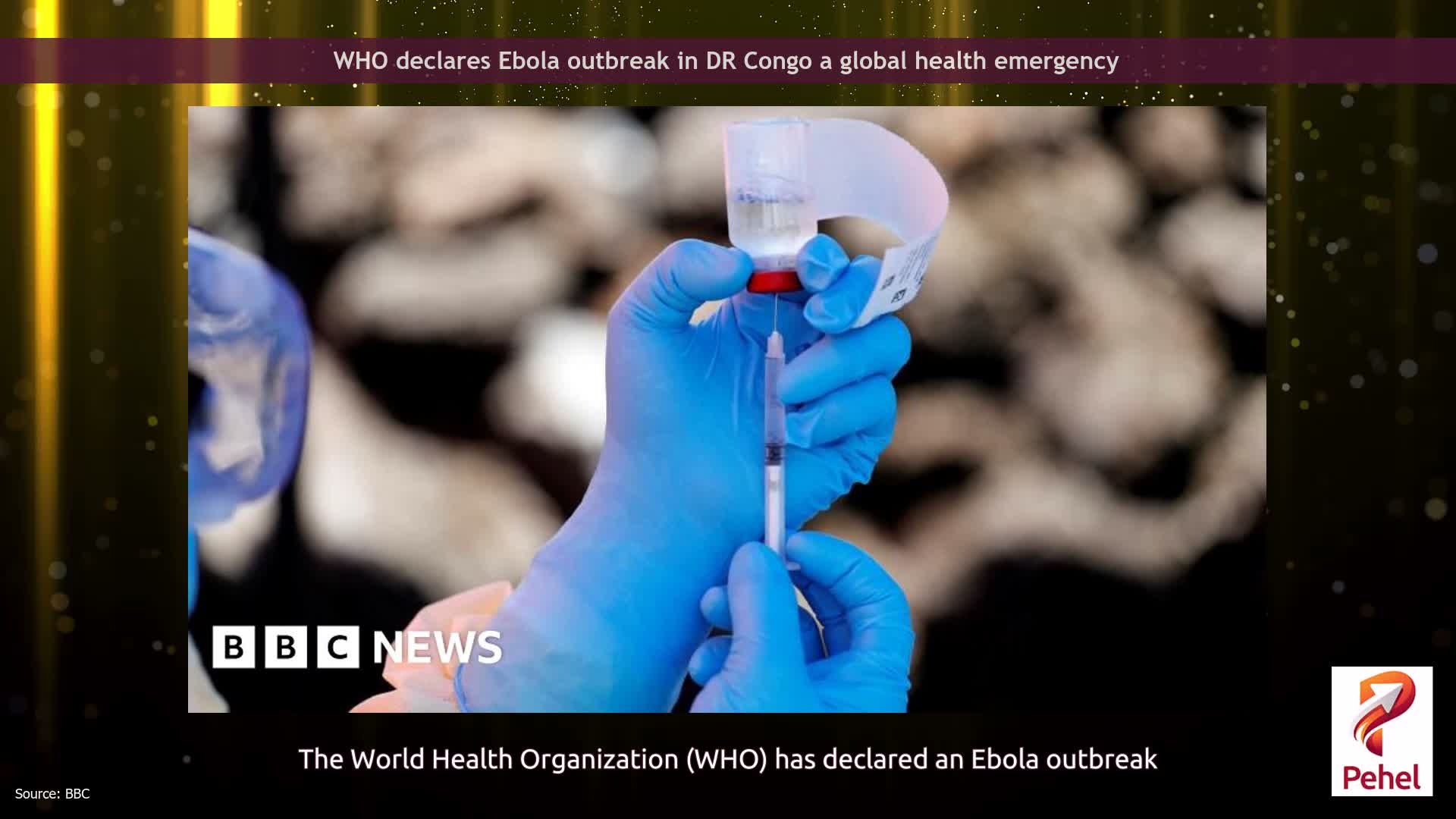 WHO declares Ebola outbreak in DR Congo a global health emergency