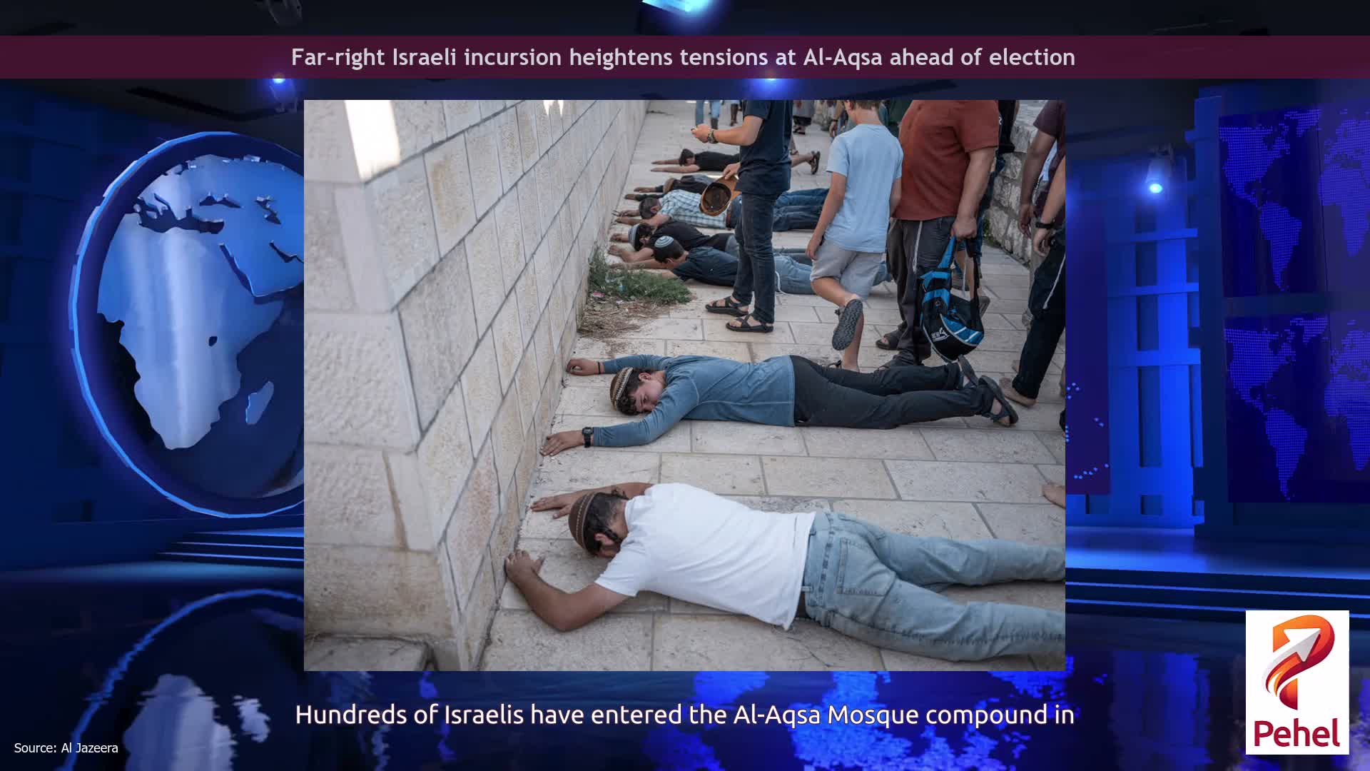 Far-right Israeli incursion heightens tensions at Al-Aqsa ahead of election