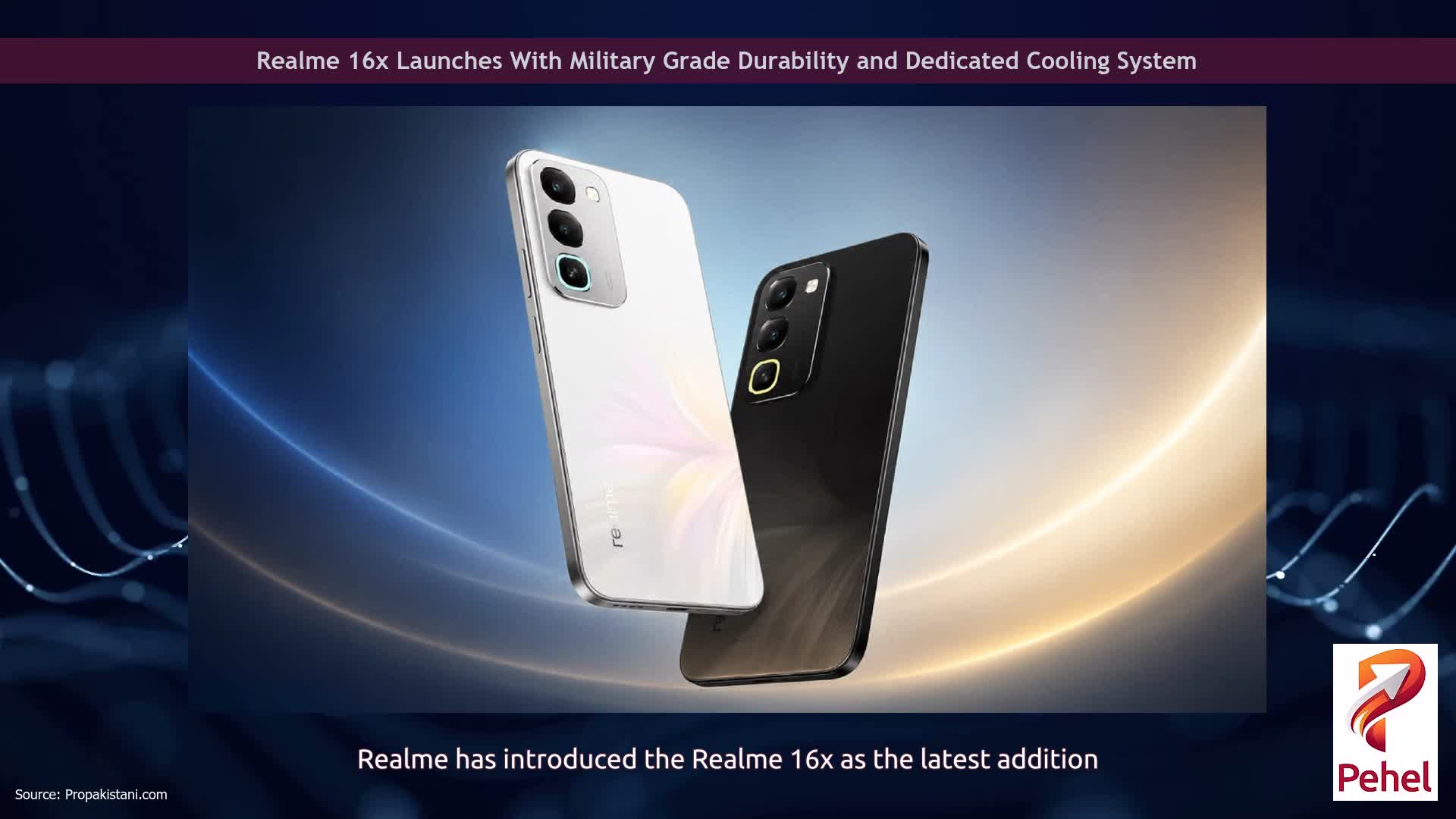 Realme 16x Launches With Military Grade Durability and Dedicated Cooling System