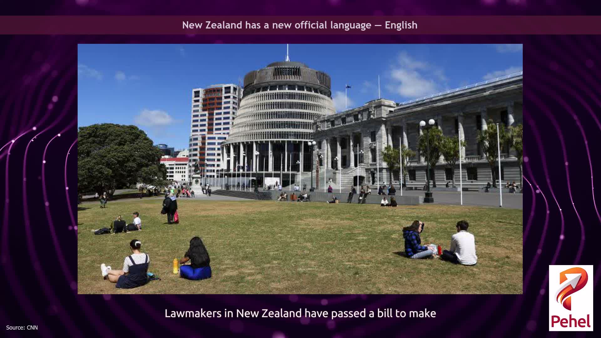 New Zealand has a new official language — English