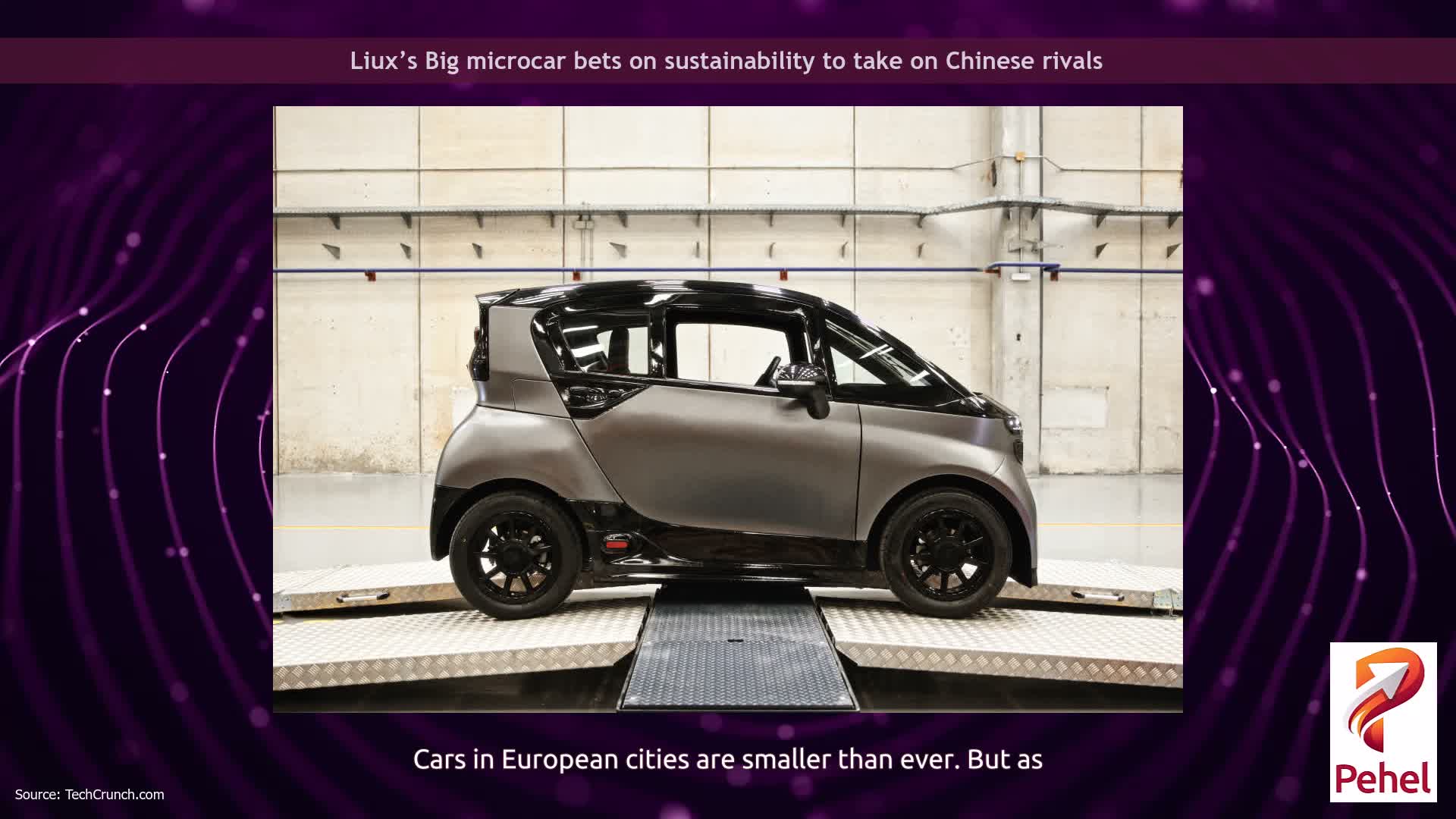 Liux’s Big microcar bets on sustainability to take on Chinese rivals