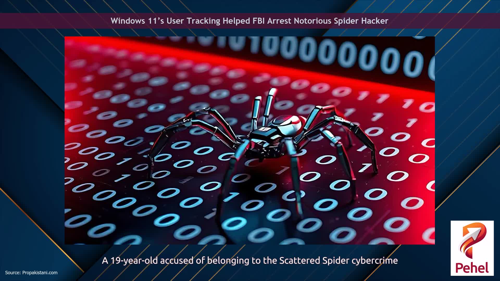 Windows 11’s User Tracking Helped FBI Arrest Notorious Spider Hacker