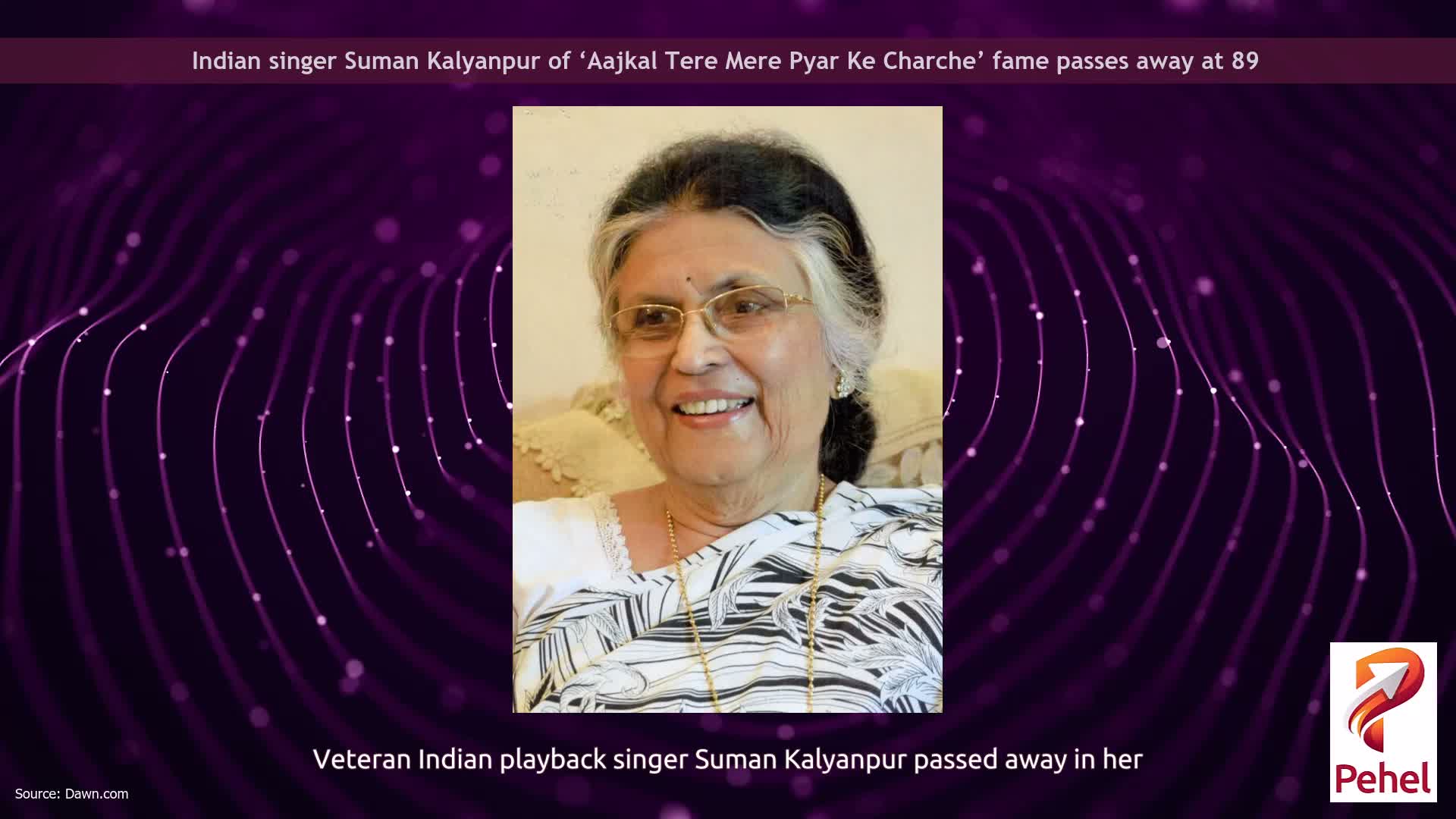 Indian singer Suman Kalyanpur of ‘Aajkal Tere Mere Pyar Ke Charche’ fame passes away at 89