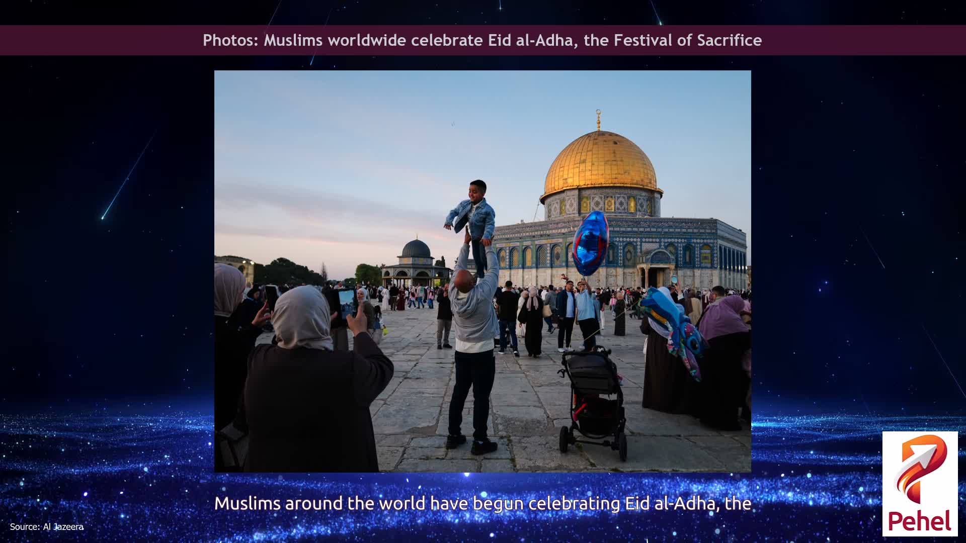 Photos: Muslims worldwide celebrate Eid al-Adha, the Festival of Sacrifice