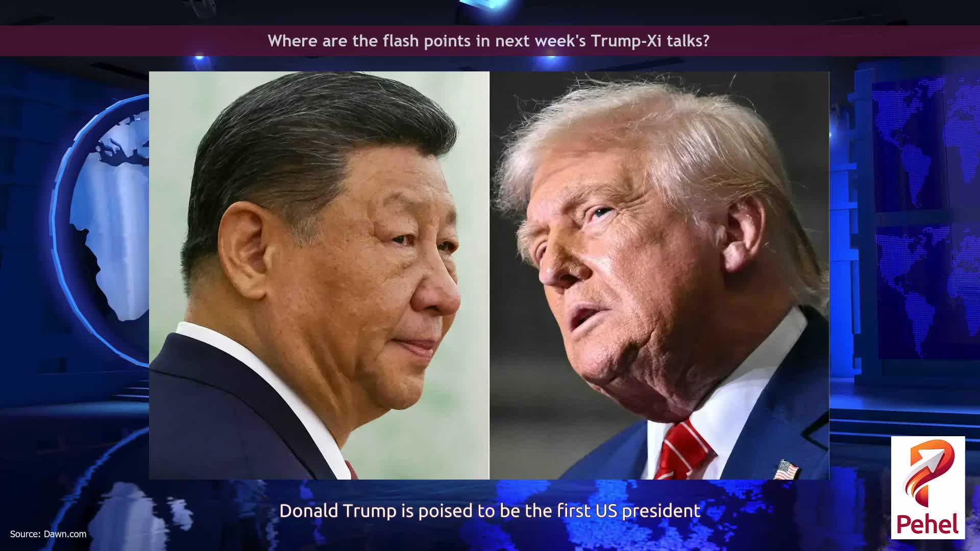 Where are the flash points in next week's Trump-Xi talks?