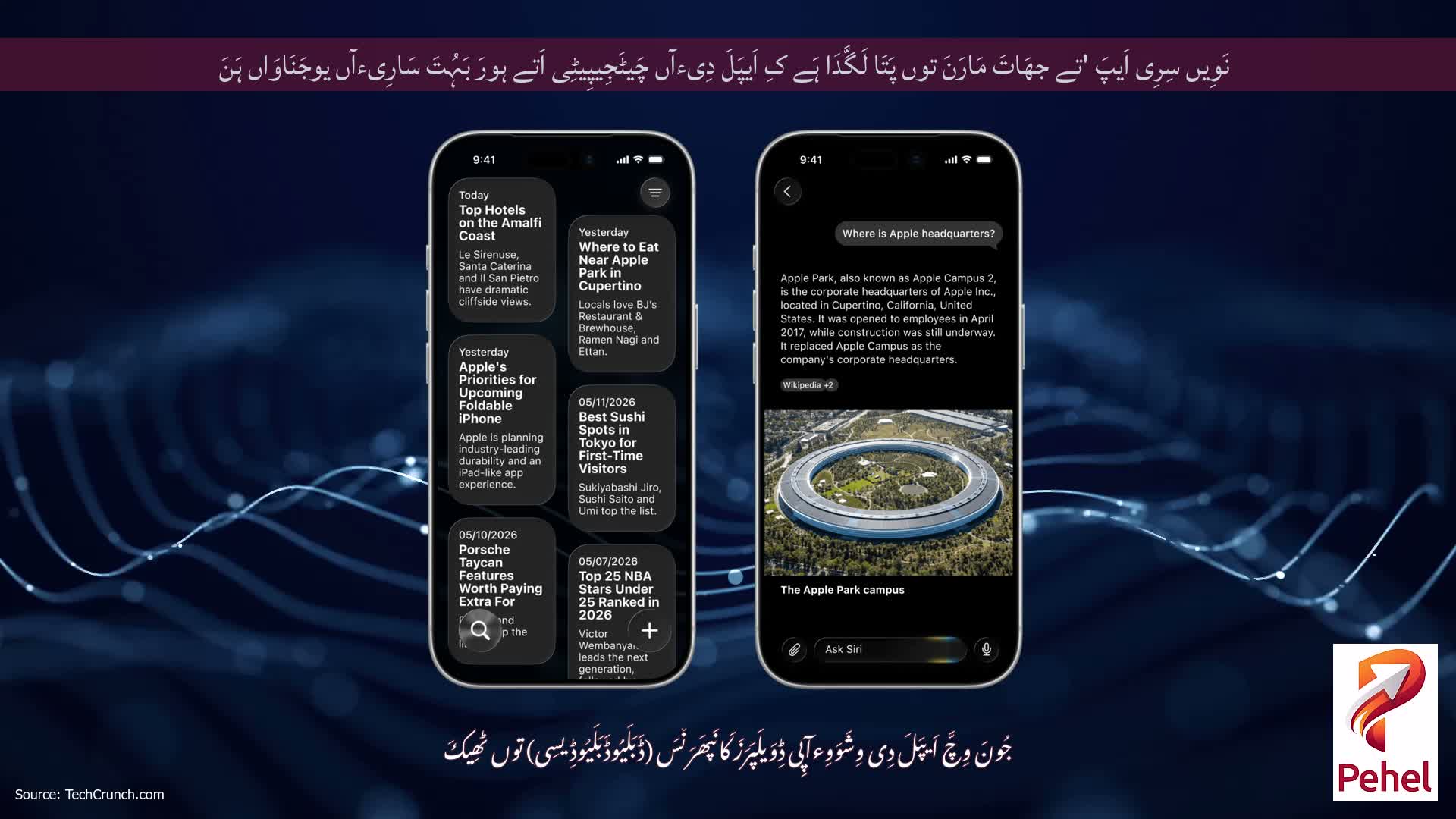 نَوِیں سِرِی اَیپَ 'تے جھَاتَ مَارَنَ توں پَتَا لَگَّدَا ہَے کِ اَیپَلَ دِیءآں چَیٹَجِیپِیٹِی اَتے ہورَ بَہُتَ سَارِیءآں یوجَنَاوَاں ہَنَ