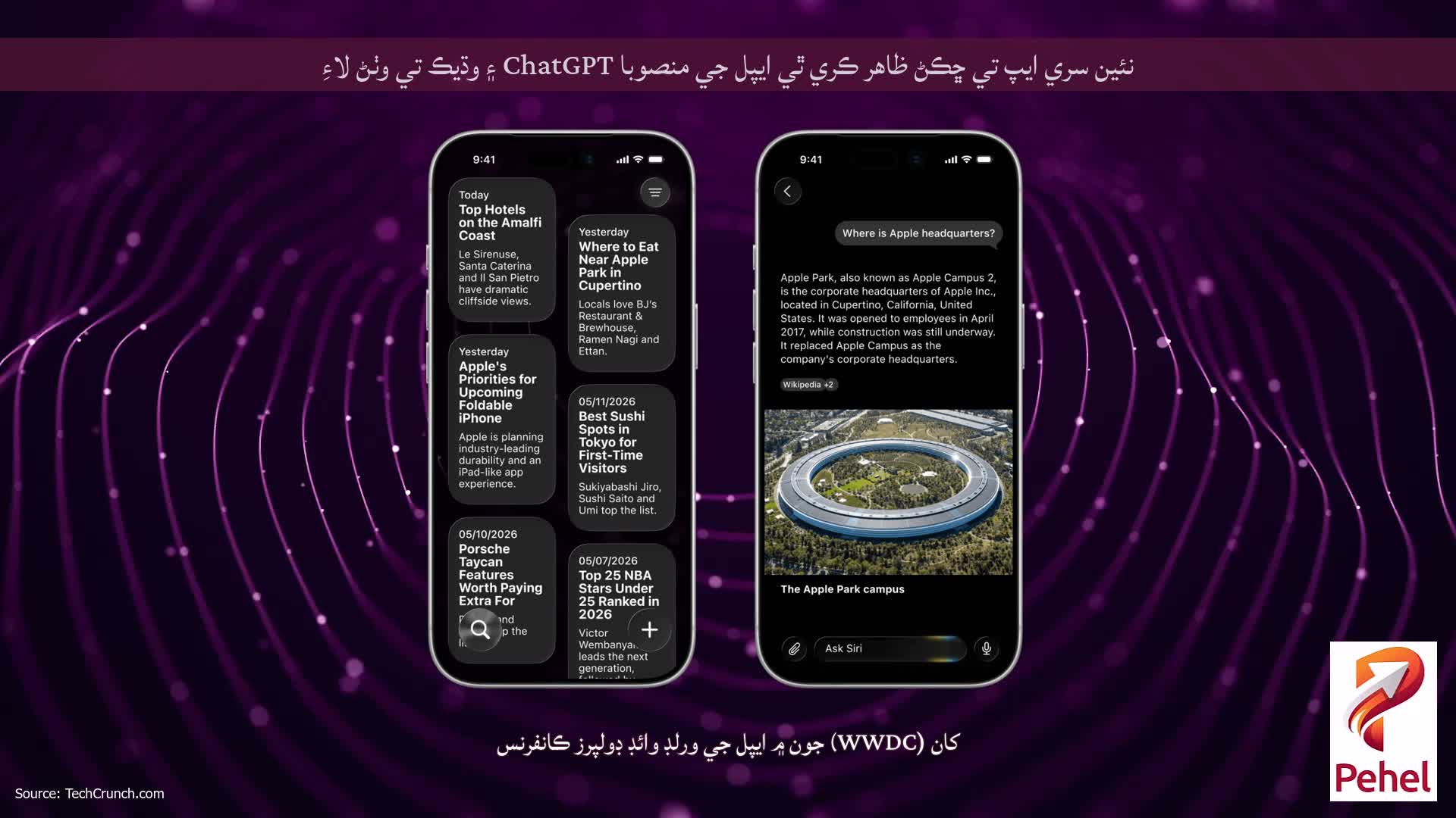 نئين سري ايپ تي ڇڪڻ ظاهر ڪري ٿي ايپل جي منصوبا ChatGPT ۽ وڌيڪ تي وٺڻ لاءِ
