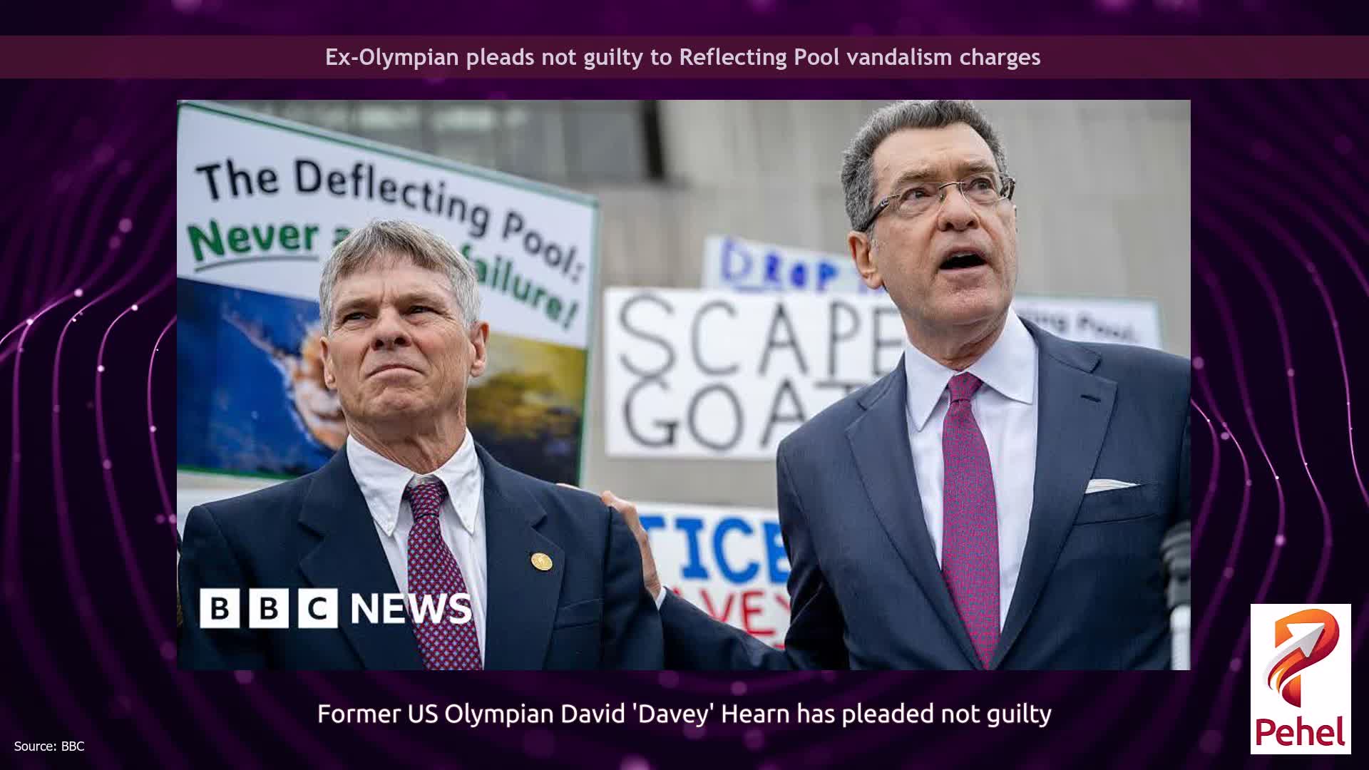 Ex-Olympian pleads not guilty to Reflecting Pool vandalism charges