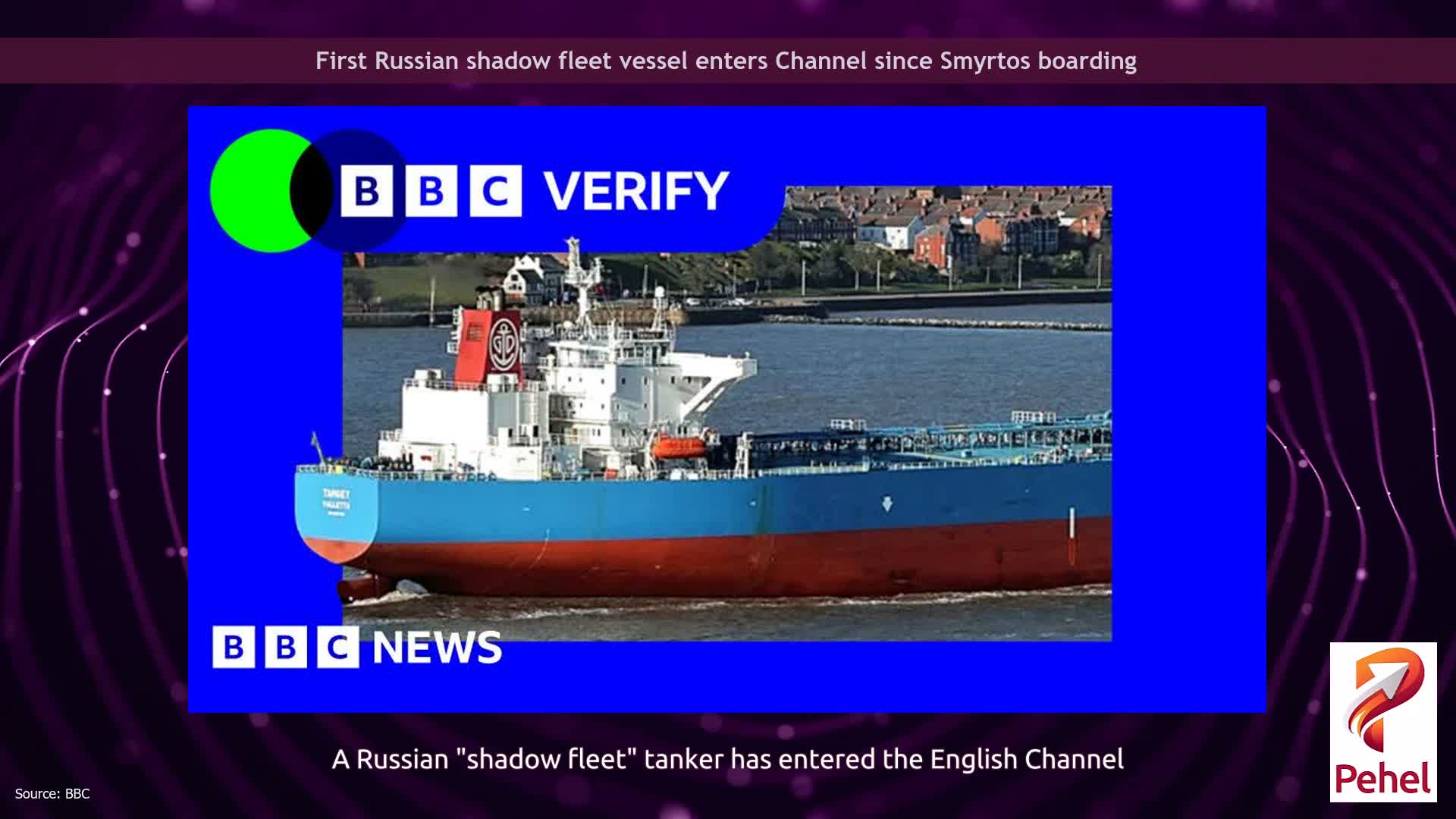 First Russian shadow fleet vessel enters Channel since Smyrtos boarding