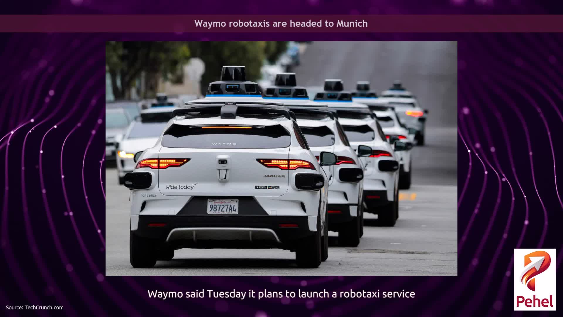 Waymo robotaxis are headed to Munich