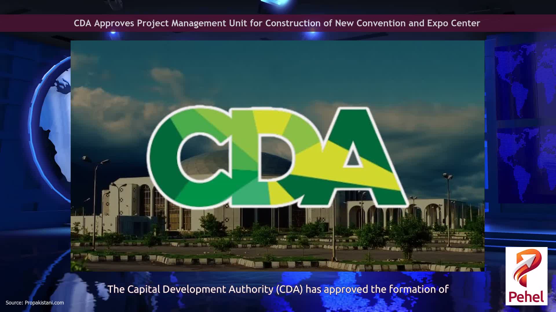 CDA Approves Project Management Unit for Construction of New Convention and Expo Center
