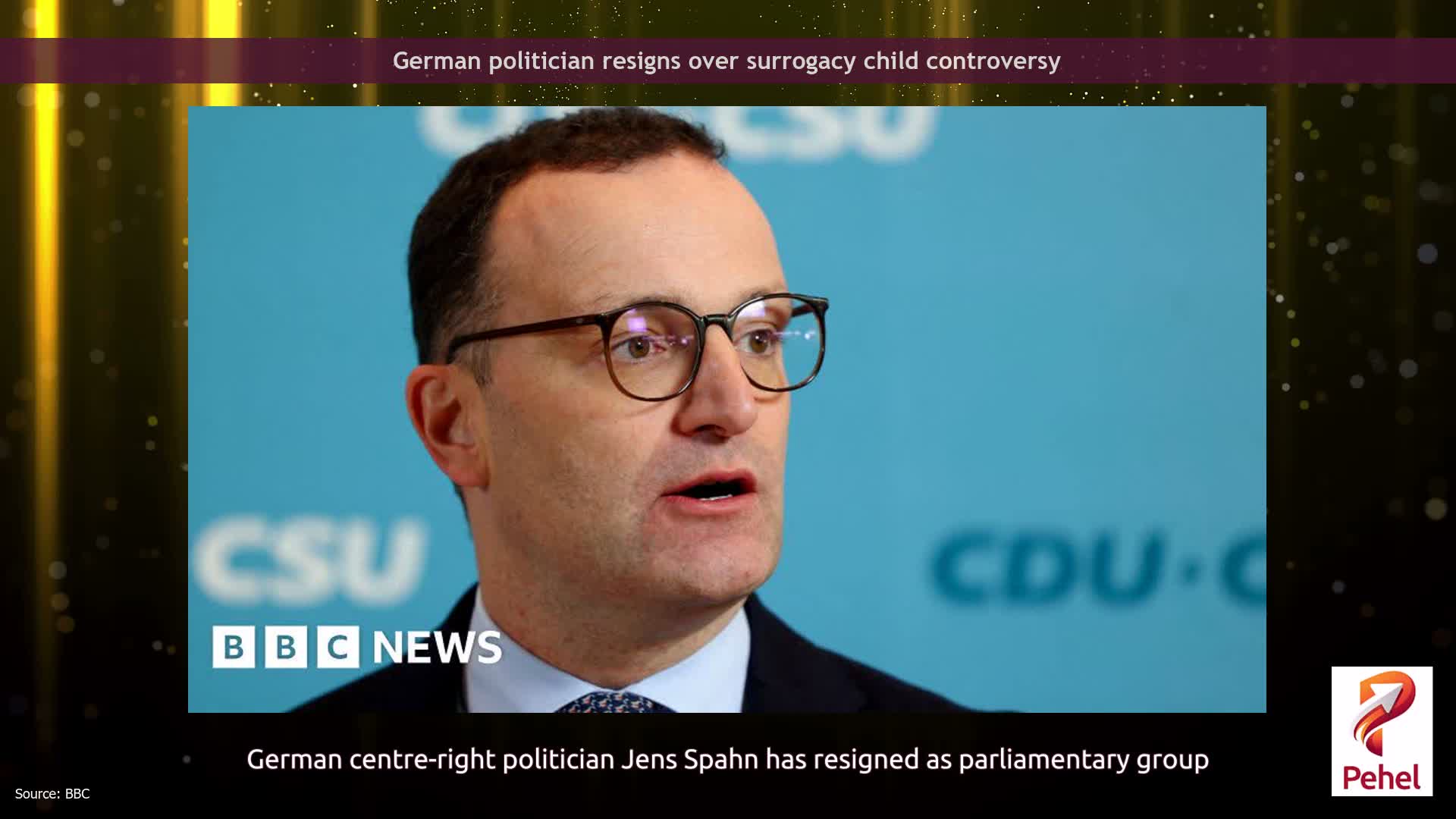 German politician resigns over surrogacy child controversy