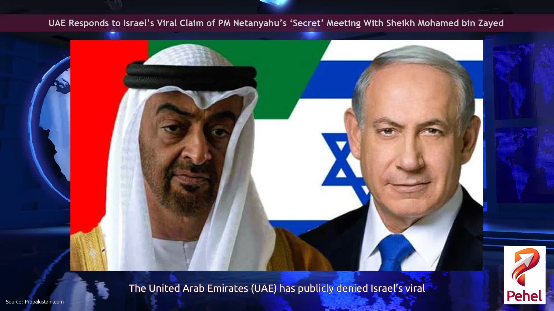 UAE Responds to Israel’s Viral Claim of PM Netanyahu’s ‘Secret’ Meeting With Sheikh Mohamed bin Zayed