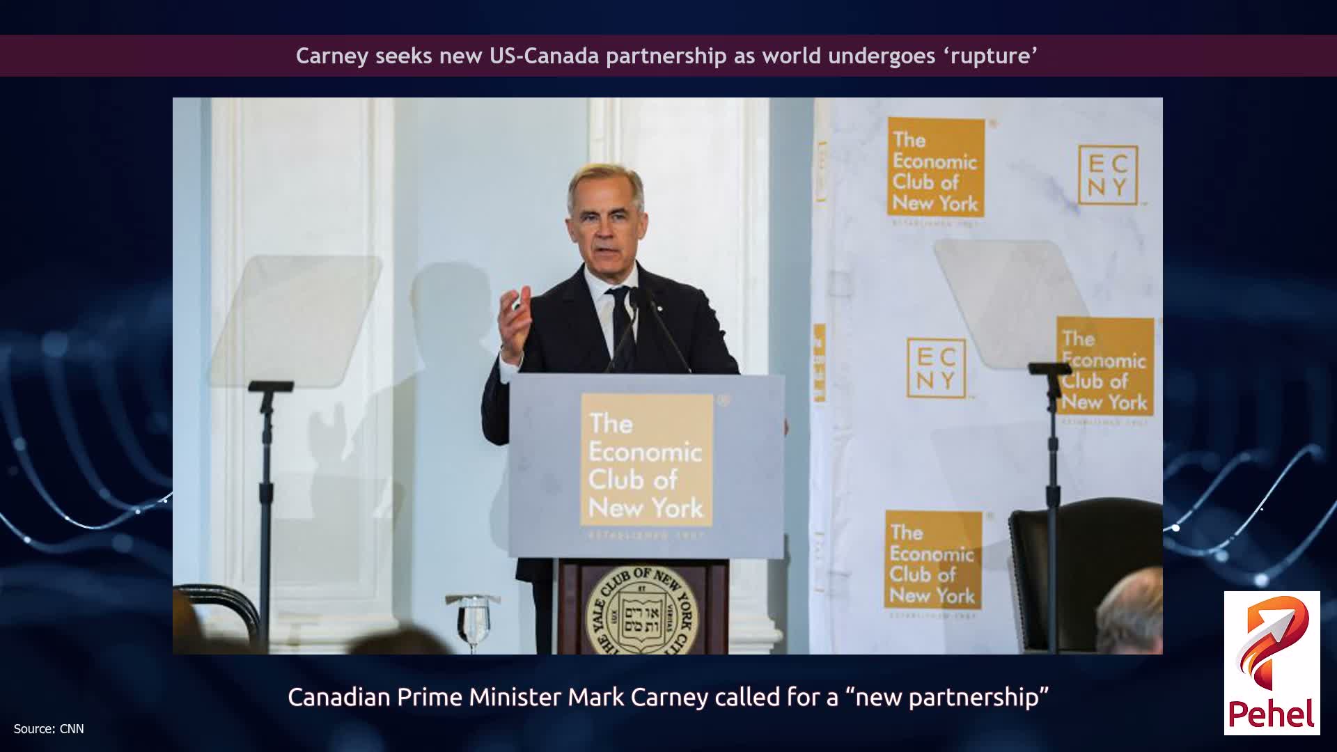Carney seeks new US-Canada partnership as world undergoes ‘rupture’