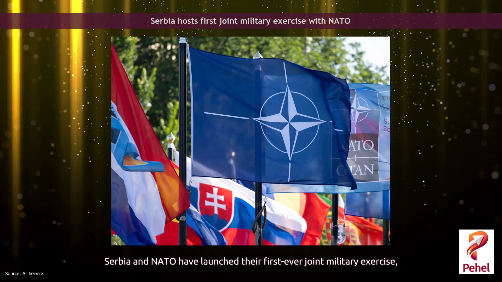 Serbia hosts first joint military exercise with NATO