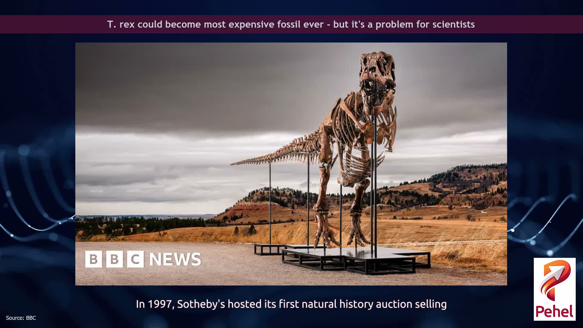 T. rex could become most expensive fossil ever - but it's a ​problem for scientists