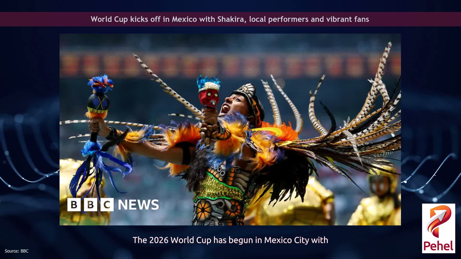 World Cup kicks off in Mexico with Shakira, local performers and vibrant fans