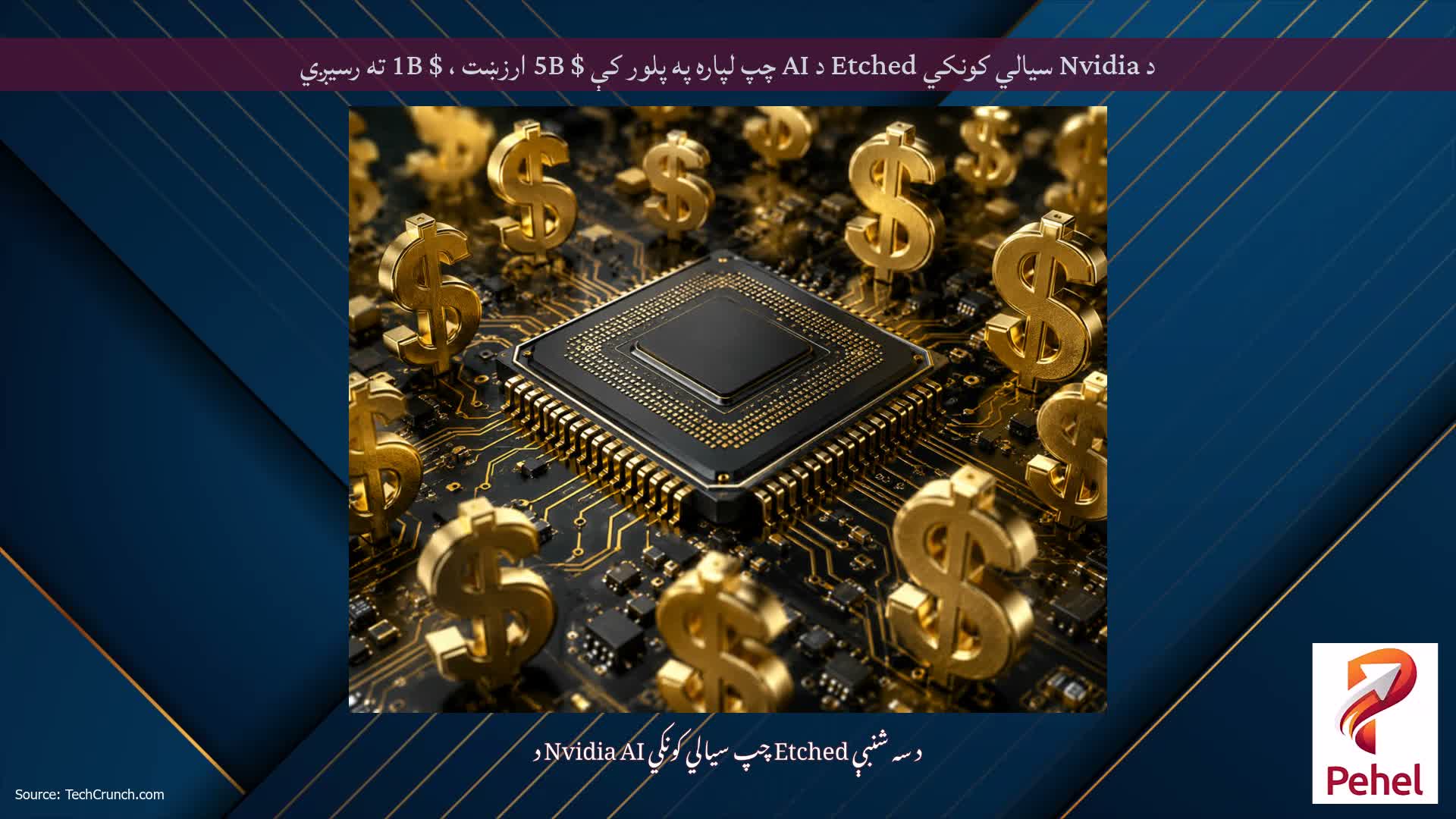 د Nvidia سیالي کونکي Etched د AI چپ لپاره په پلور کې $ 5B ارزښت ، $ 1B ته رسیږي