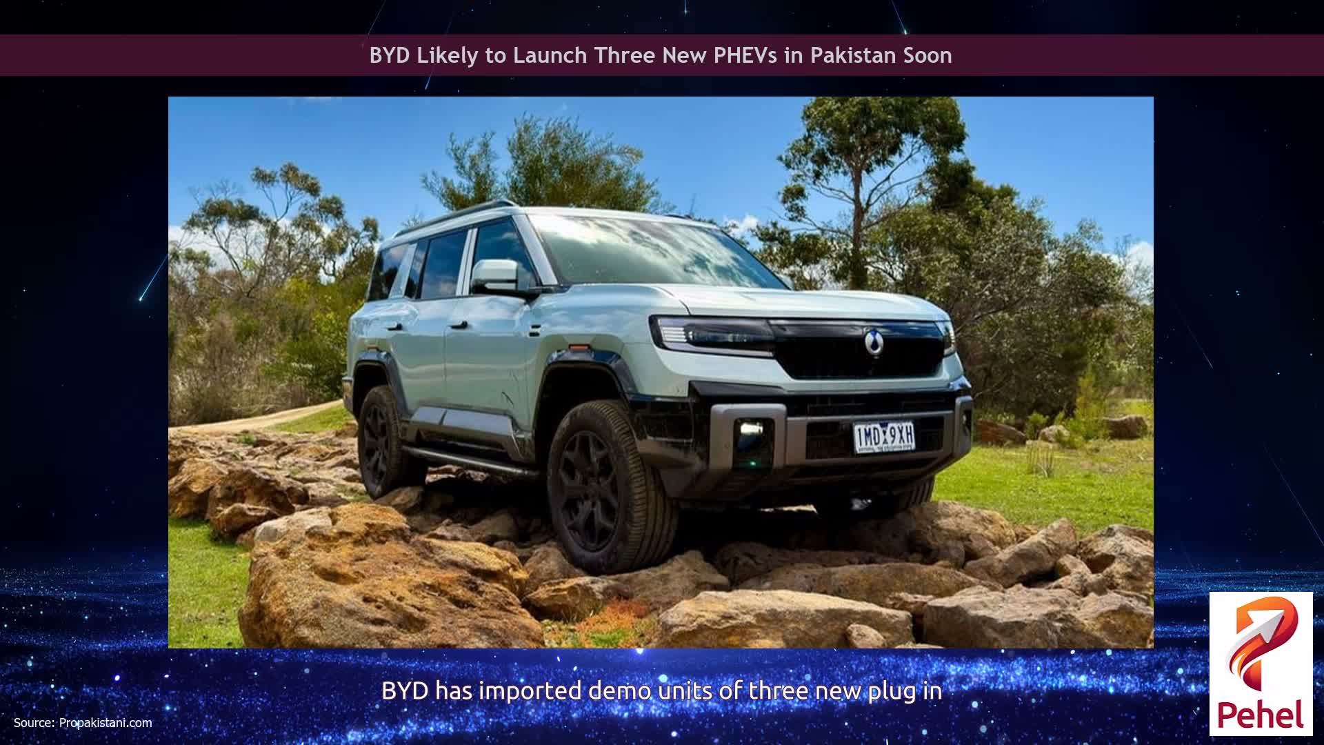 BYD Likely to Launch Three New PHEVs in Pakistan Soon