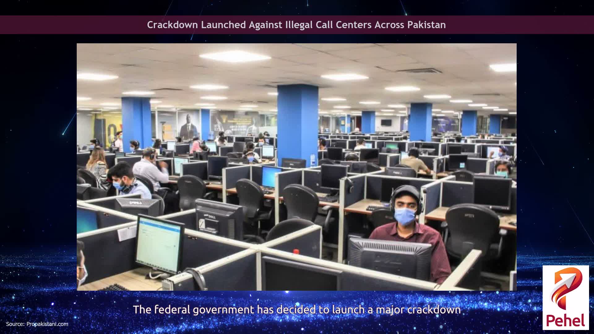 Crackdown Launched Against Illegal Call Centers Across Pakistan