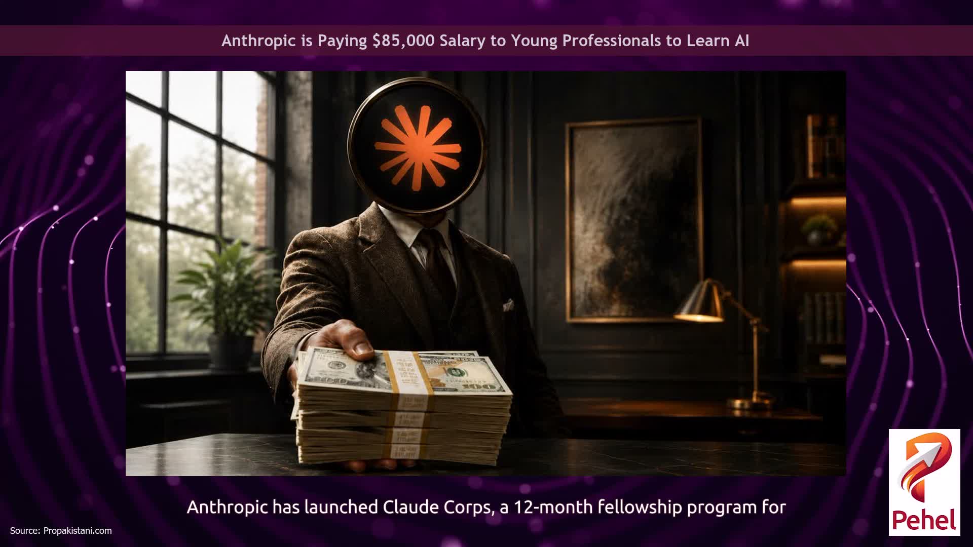 Anthropic is Paying $85,000 Salary to Young Professionals to Learn AI