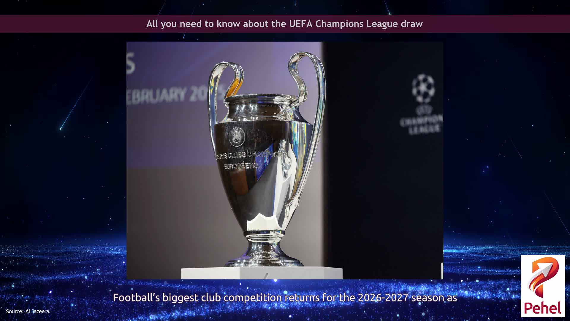 All you need to know about the UEFA Champions League draw