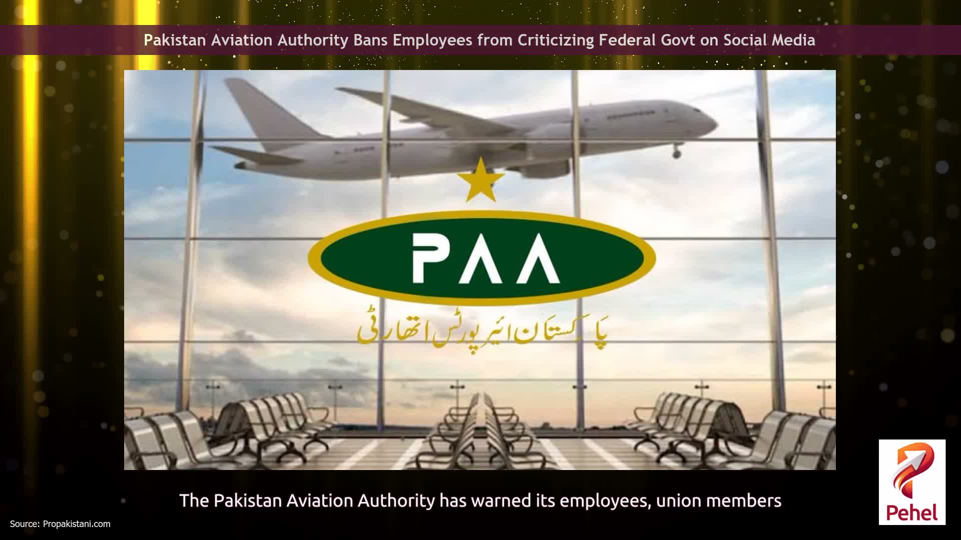 Pakistan Aviation Authority Bans Employees from Criticizing Federal Govt on Social Media