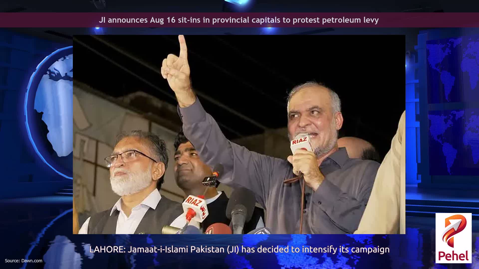 JI announces Aug 16 sit-ins in provincial capitals to protest petroleum levy