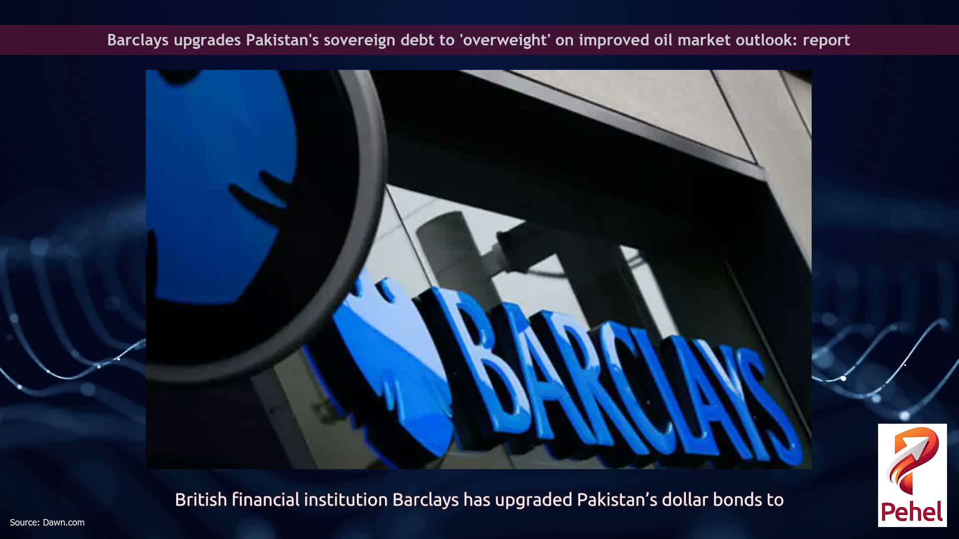 Barclays upgrades Pakistan's sovereign debt to 'overweight' on improved oil market outlook: report