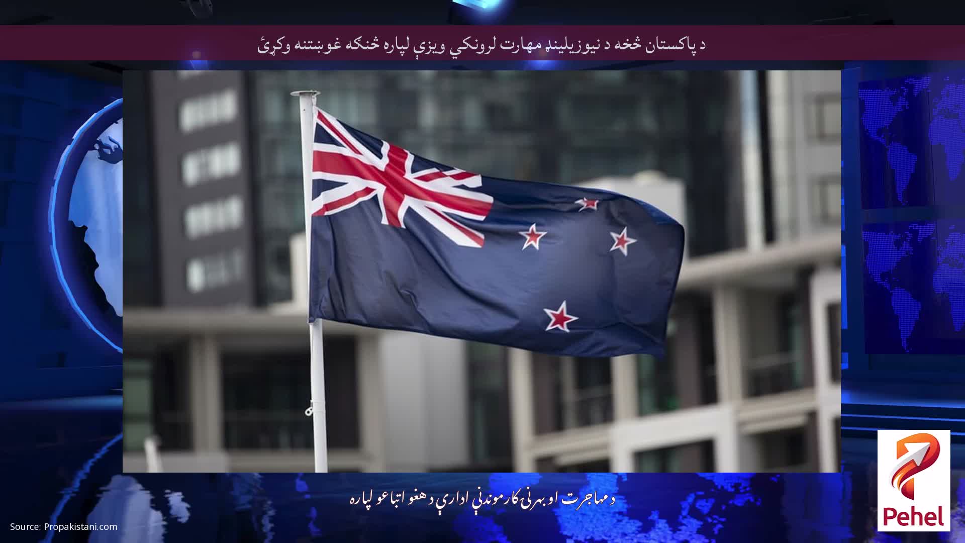 د پاکستان څخه د نیوزیلینډ مهارت لرونکي ویزې لپاره څنګه غوښتنه وکړئ