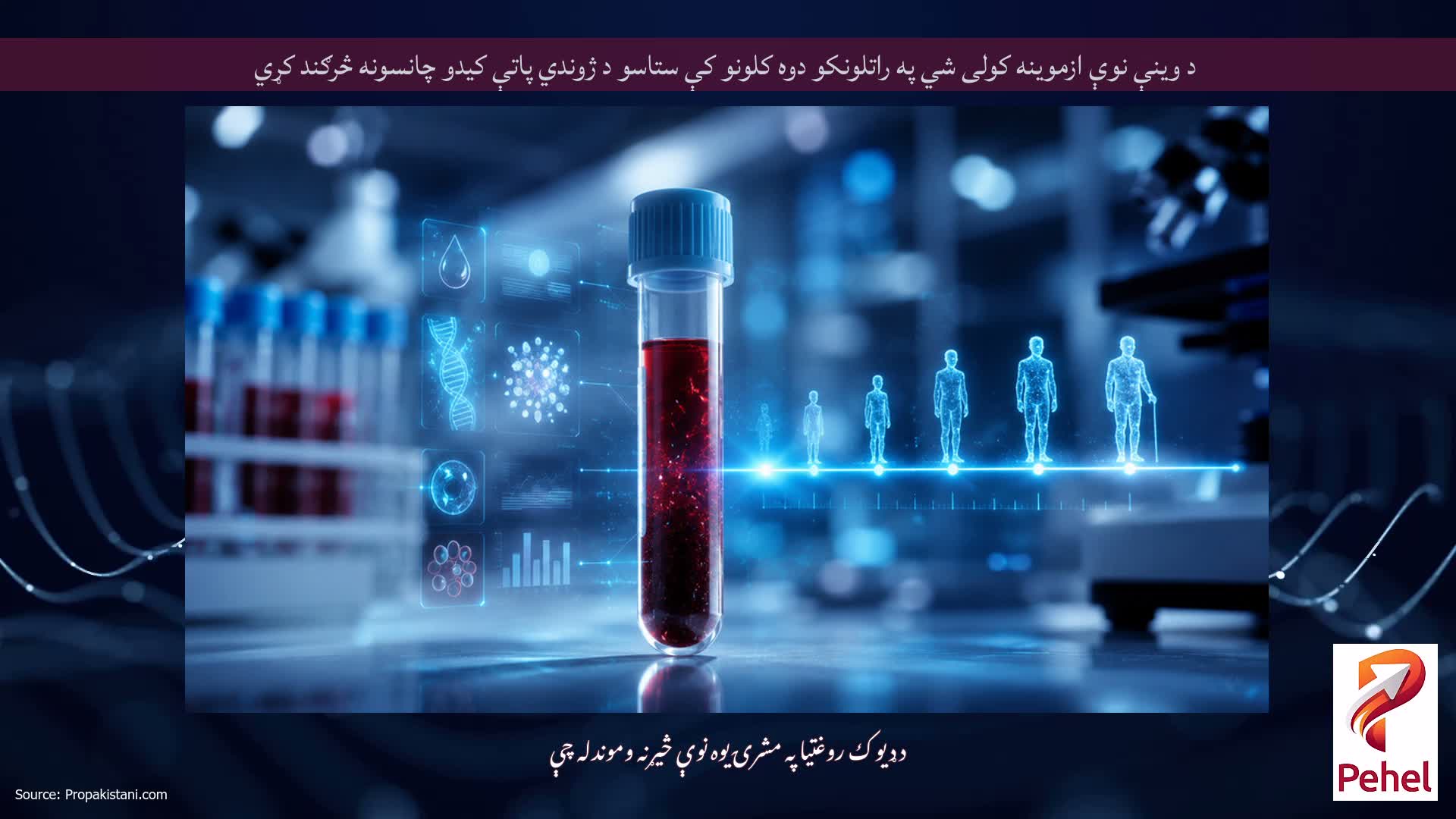 د وینې نوې ازموینه کولی شي په راتلونکو دوه کلونو کې ستاسو د ژوندي پاتې کیدو چانسونه څرګند کړي