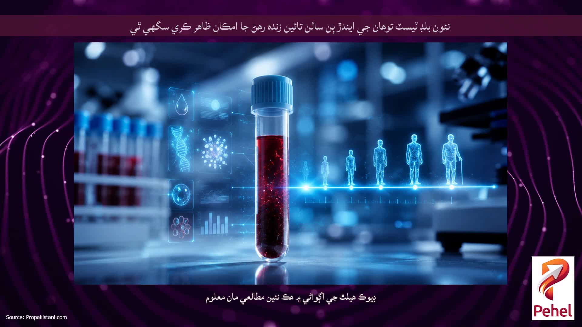 نئون بلڊ ٽيسٽ توهان جي ايندڙ ٻن سالن تائين زنده رهڻ جا امڪان ظاهر ڪري سگهي ٿي