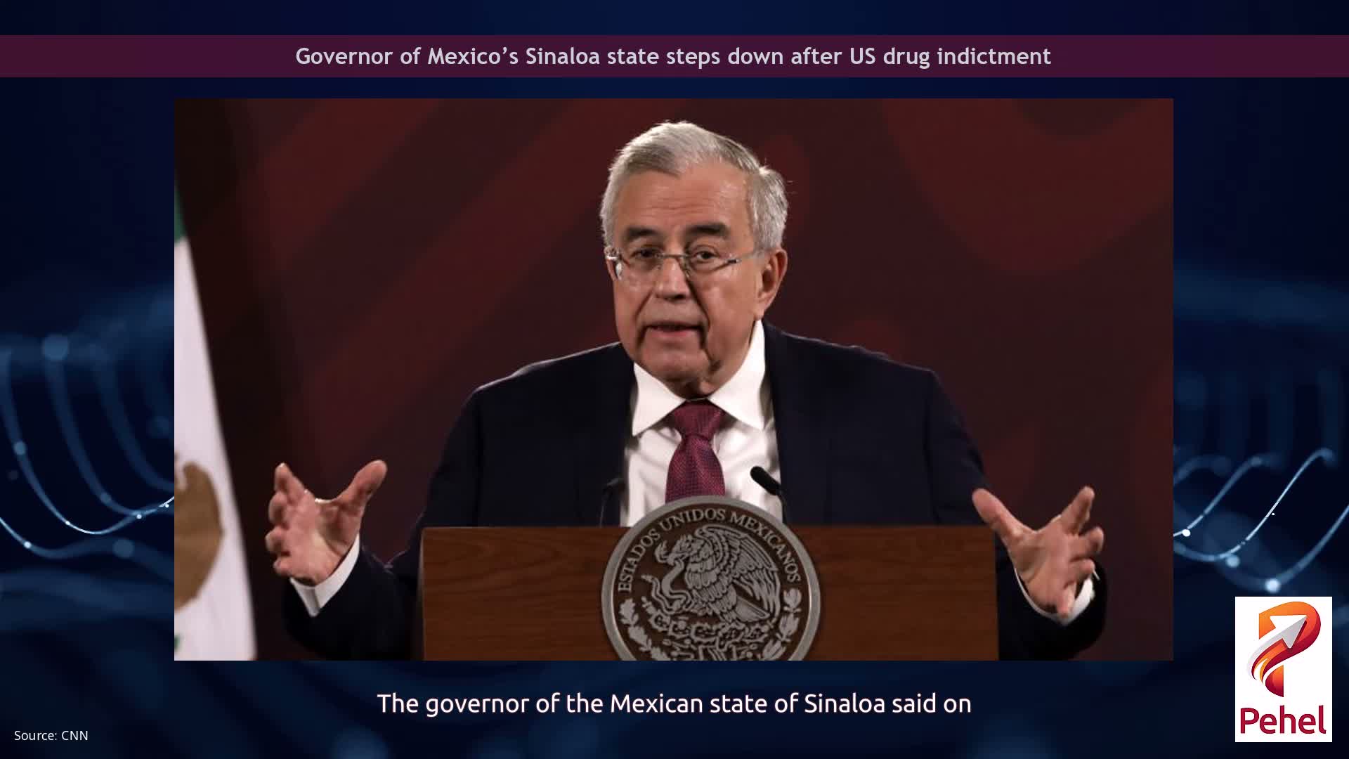 Governor of Mexico’s Sinaloa state steps down after US drug indictment