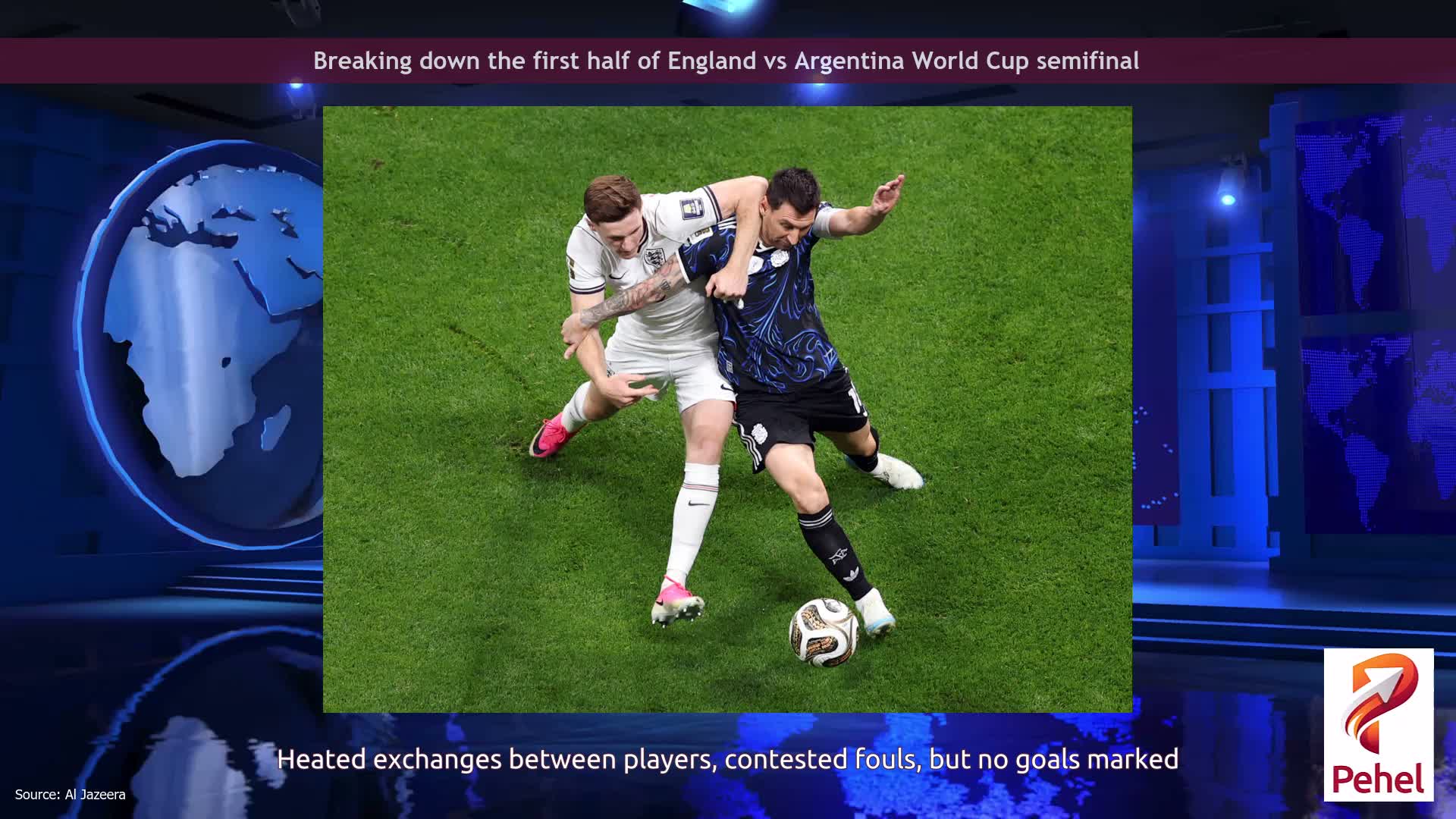 Breaking down the first half of England vs Argentina World Cup semifinal