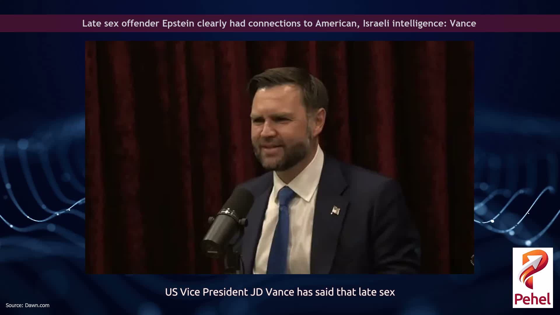 Late sex offender Epstein clearly had connections to American, Israeli intelligence: Vance