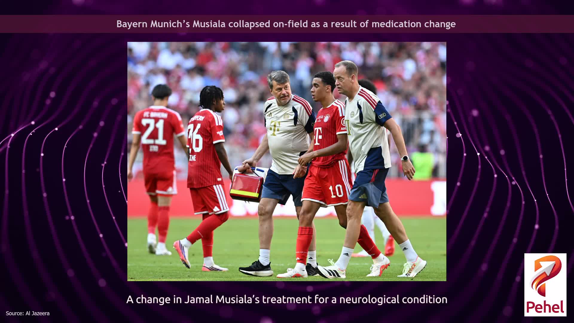 Bayern Munich’s Musiala collapsed on-field as a result of medication change