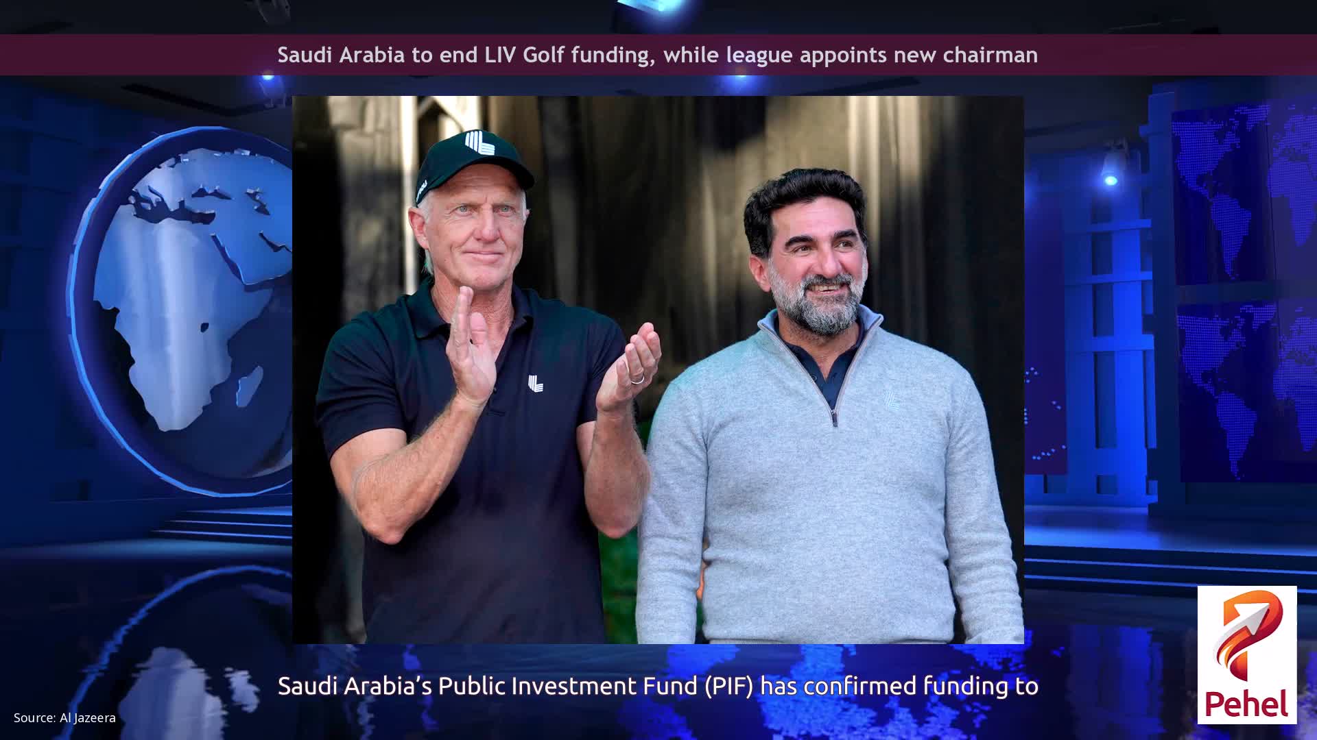 Saudi Arabia to end LIV Golf funding, while league appoints new chairman