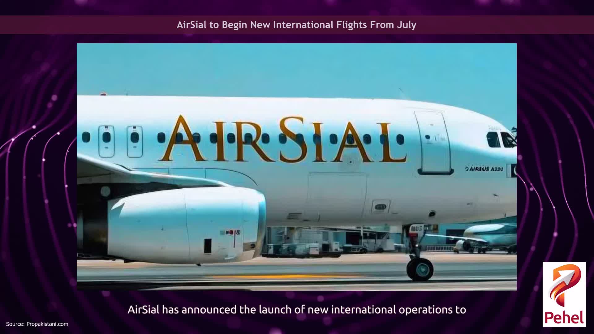AirSial to Begin New International Flights From July