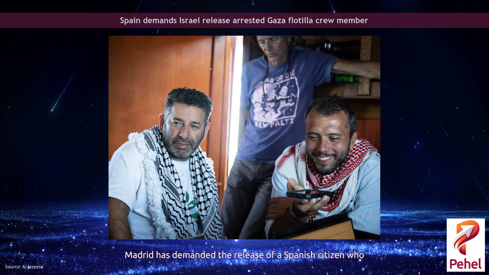 Spain demands Israel release arrested Gaza flotilla crew member