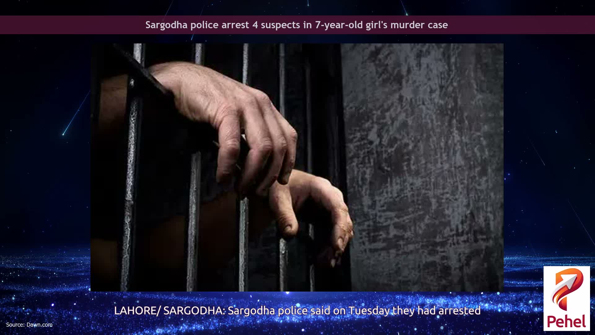 Sargodha police arrest 4 suspects in 7-year-old girl's murder case